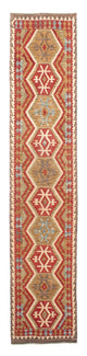 Kilim Maimana Dywan 393x77cm - Dywan wełniany