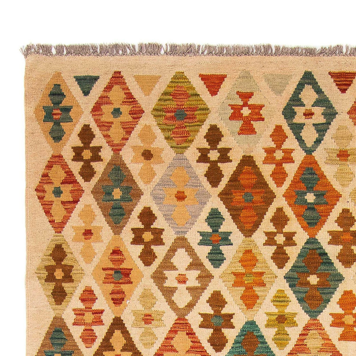 Dywan Kelim - Splash - 293 x 200 cm - wielokolorowy