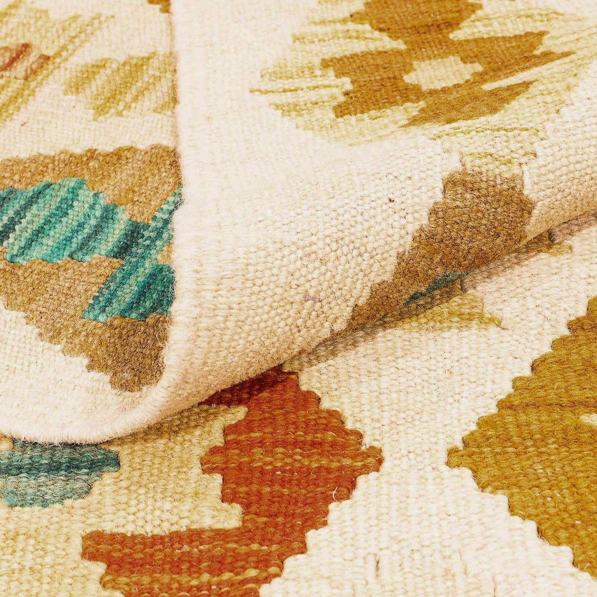 Dywan Kelim - Splash - 293 x 200 cm - wielokolorowy