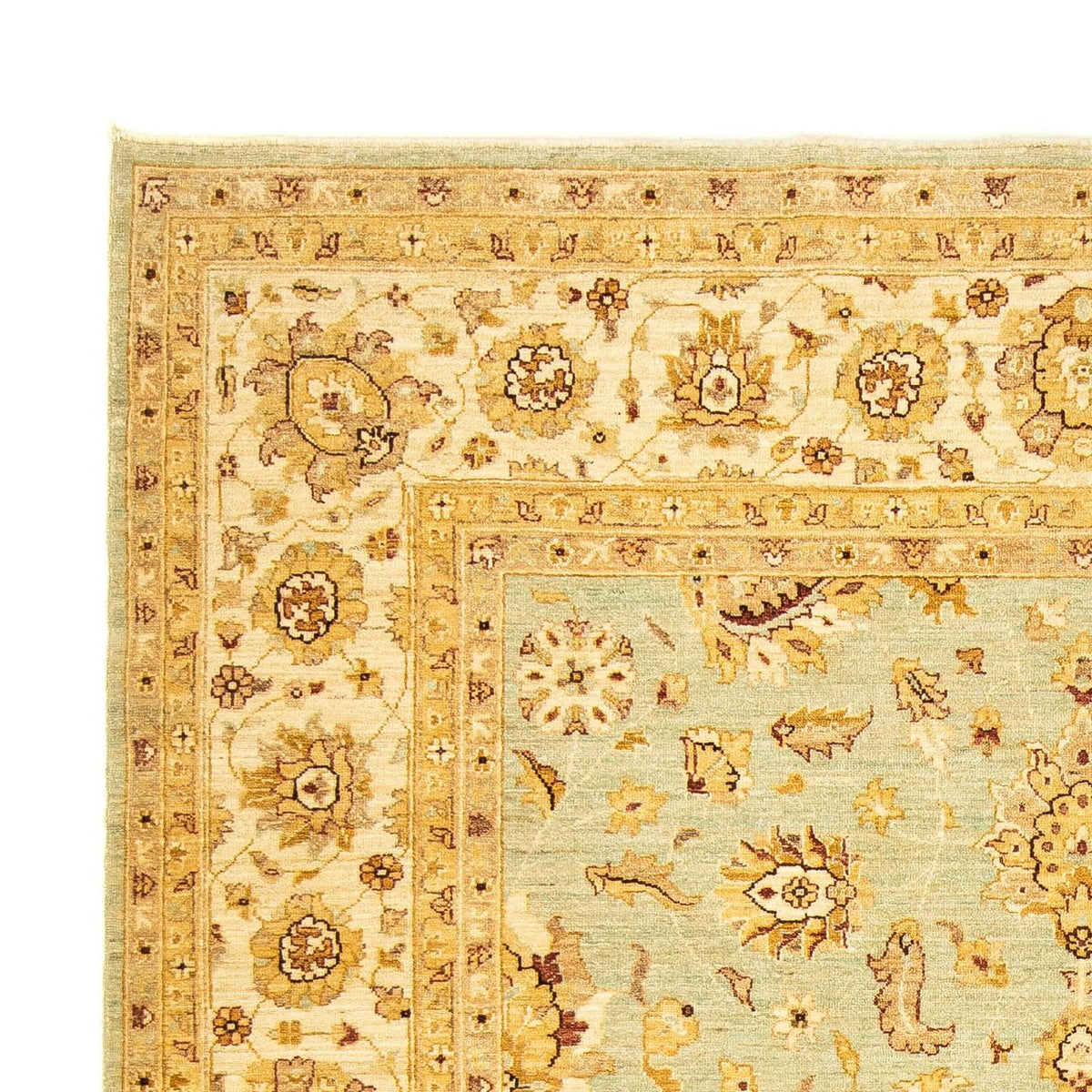 Dywan Zieglera - 273 x 202 cm - jasnoniebieski