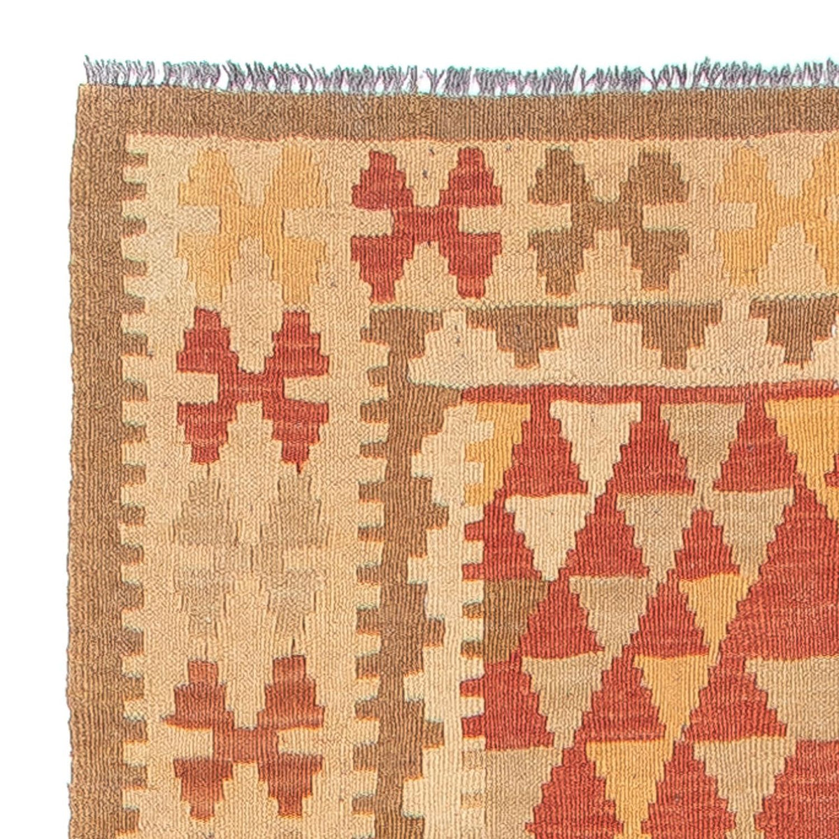 Biegacz Dywan Kelim - Splash - 405 x 85 cm - wielokolorowy