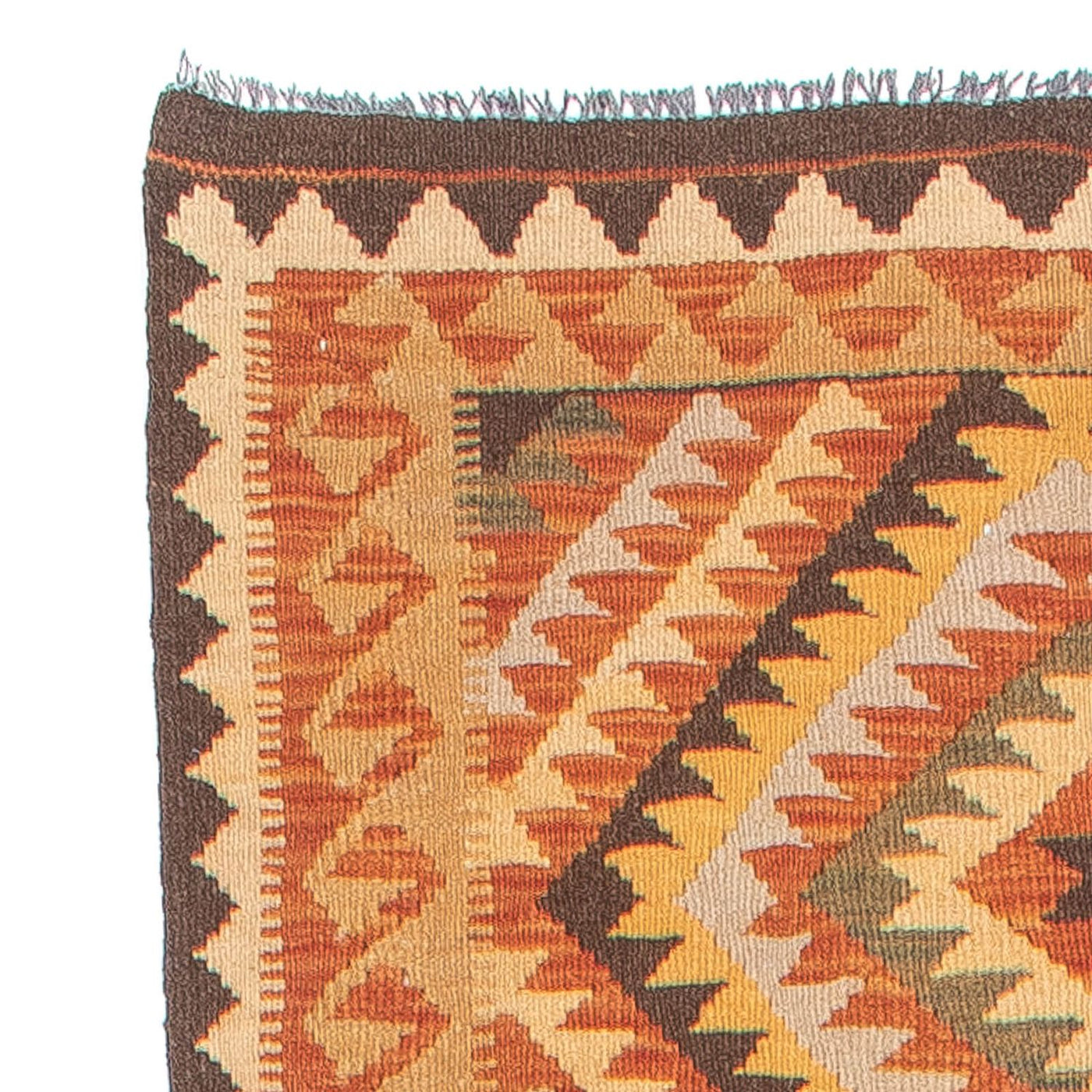 Kilim Maimana Dywan 394x76cm - Dywan wełniany