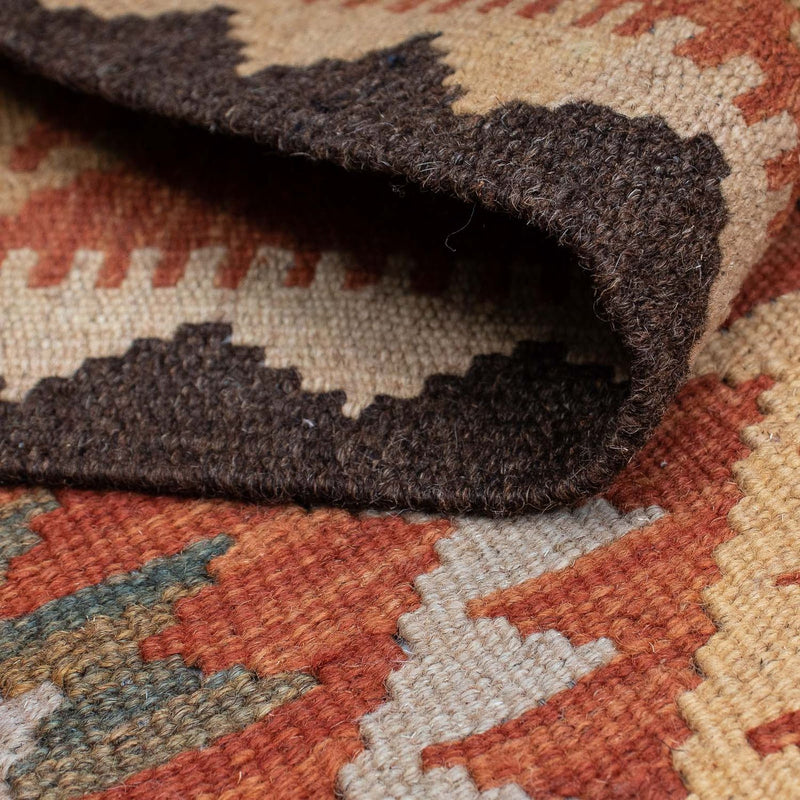 Biegacz Dywan Kelim - Splash - 394 x 76 cm - wielokolorowy