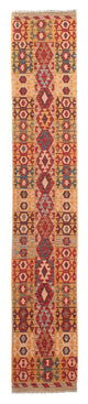 Kilim Maimana Dywan 394x70cm - Dywan wełniany
