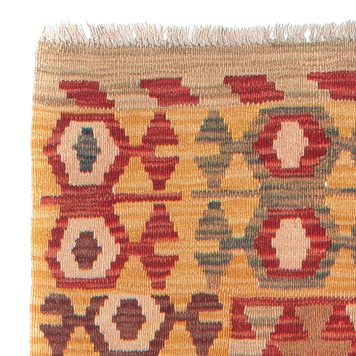 Biegacz Dywan Kelim - Splash - 394 x 70 cm - wielokolorowy