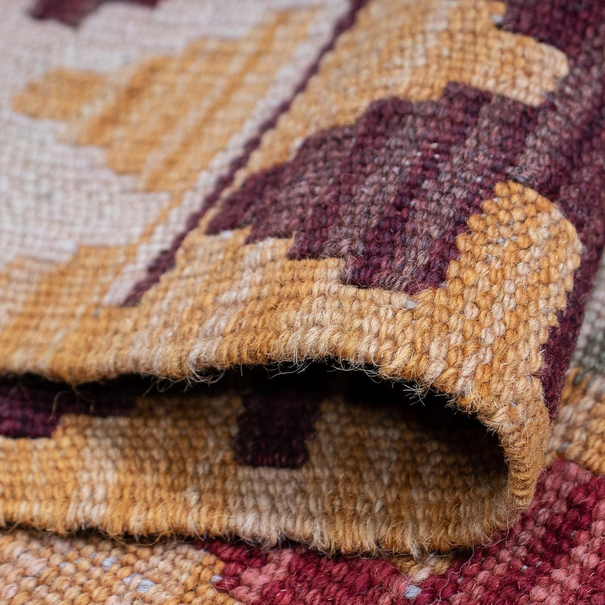 Biegacz Dywan Kelim - Splash - 394 x 70 cm - wielokolorowy