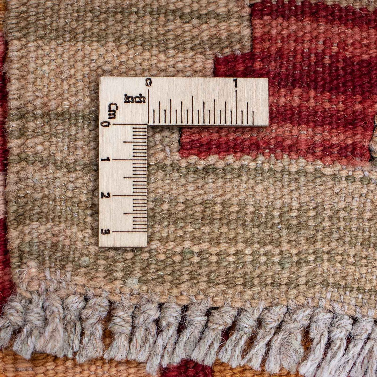 Biegacz Dywan Kelim - Splash - 394 x 70 cm - wielokolorowy