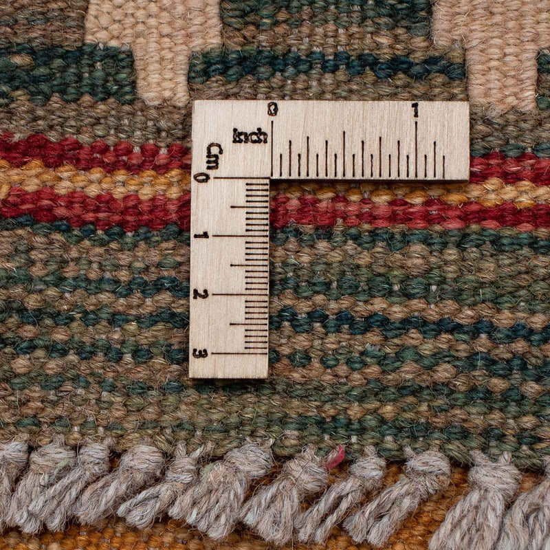 Biegacz Dywan Kelim - Splash - 407 x 76 cm - wielokolorowy