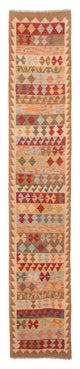 Kilim Maimana Dywan 396x69cm - Dywan wełniany