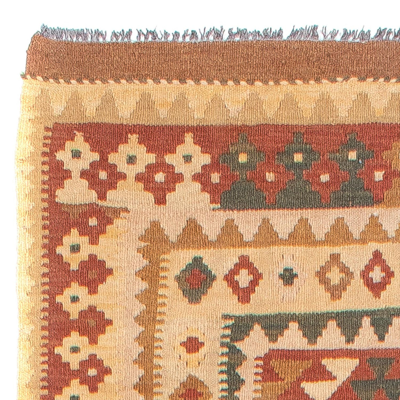 Kilim Maimana Dywan 371x88cm - Dywan wełniany