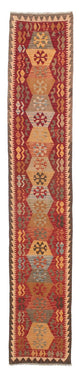 Kilim Maimana Dywan 389x76cm - Dywan wełniany