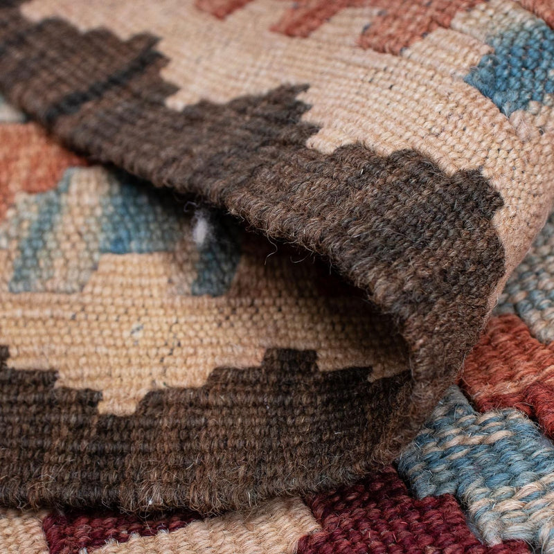 Biegacz Dywan Kelim - Splash - 387 x 70 cm - wielokolorowy