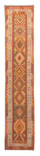 Kilim Maimene Dywan 435x86cm - Dywan wełniany