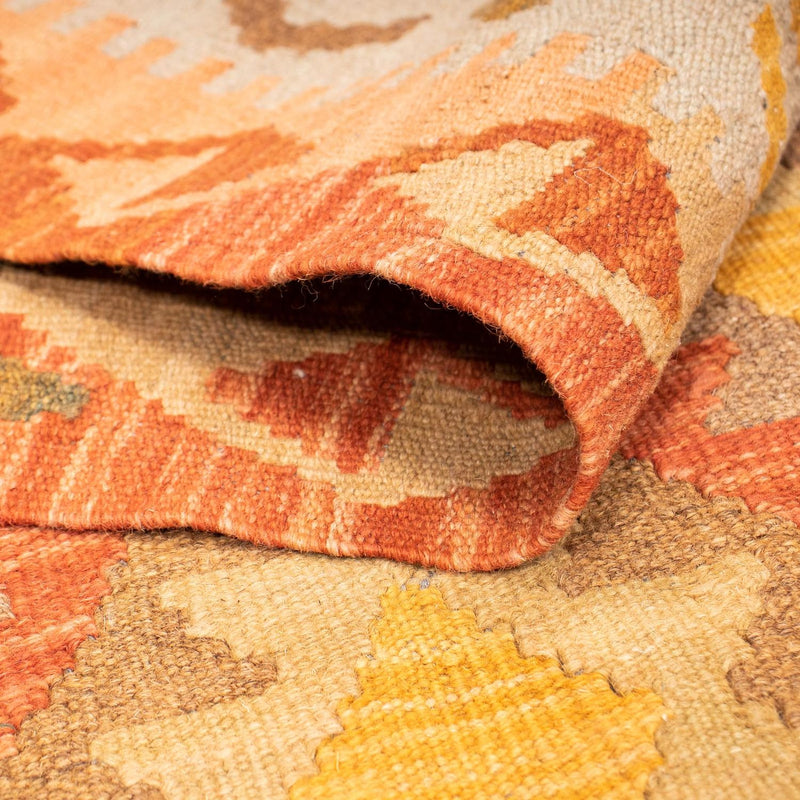 Biegacz Dywan Kelim - Splash - 435 x 86 cm - wielokolorowy