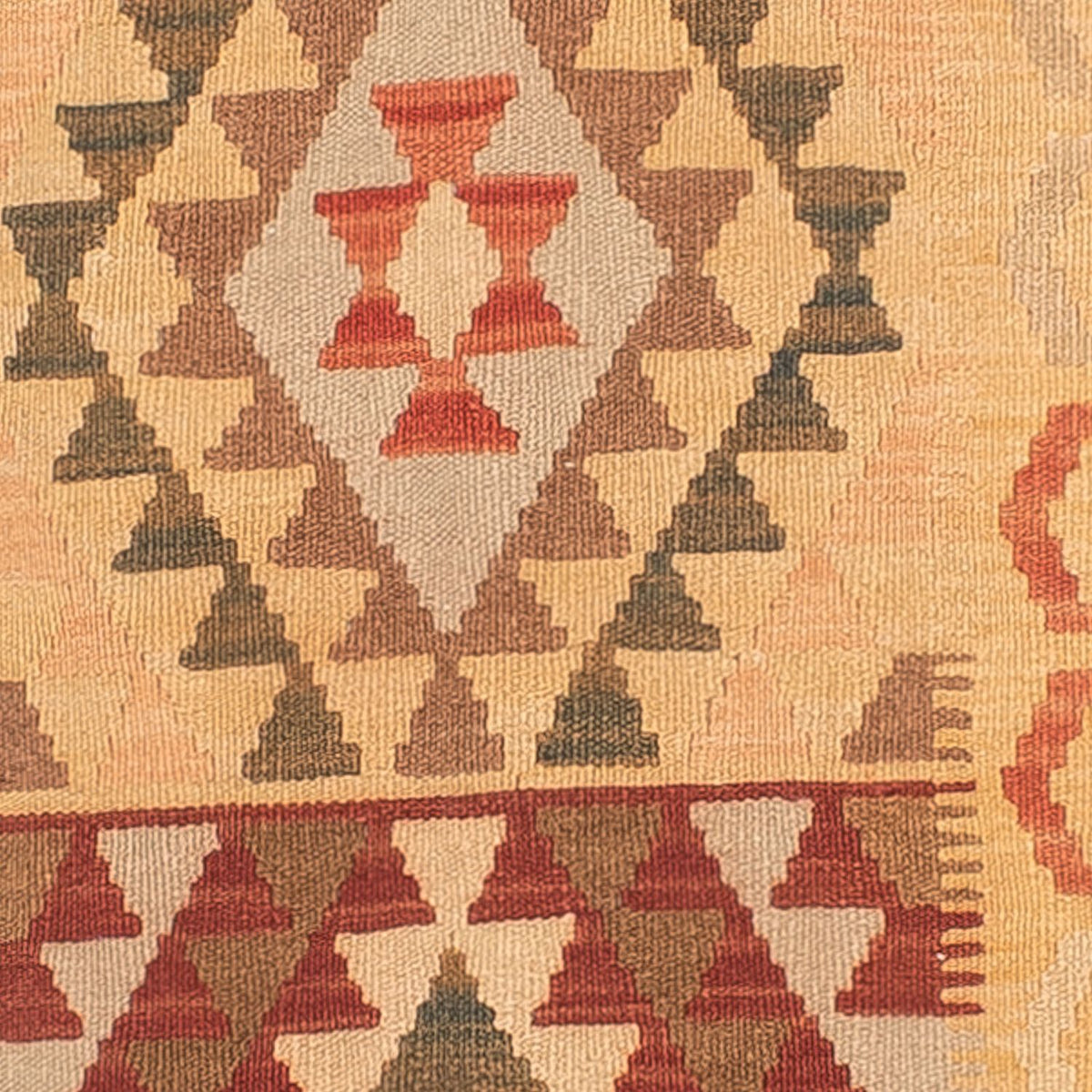 Biegacz Dywan Kelim - Splash - 314 x 86 cm - wielokolorowy