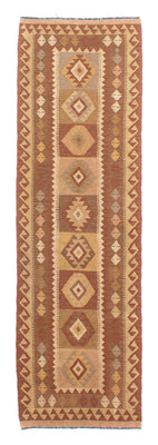 Biegacz Dywan Kelim - Splash - 284 x 79 cm - wielokolorowy