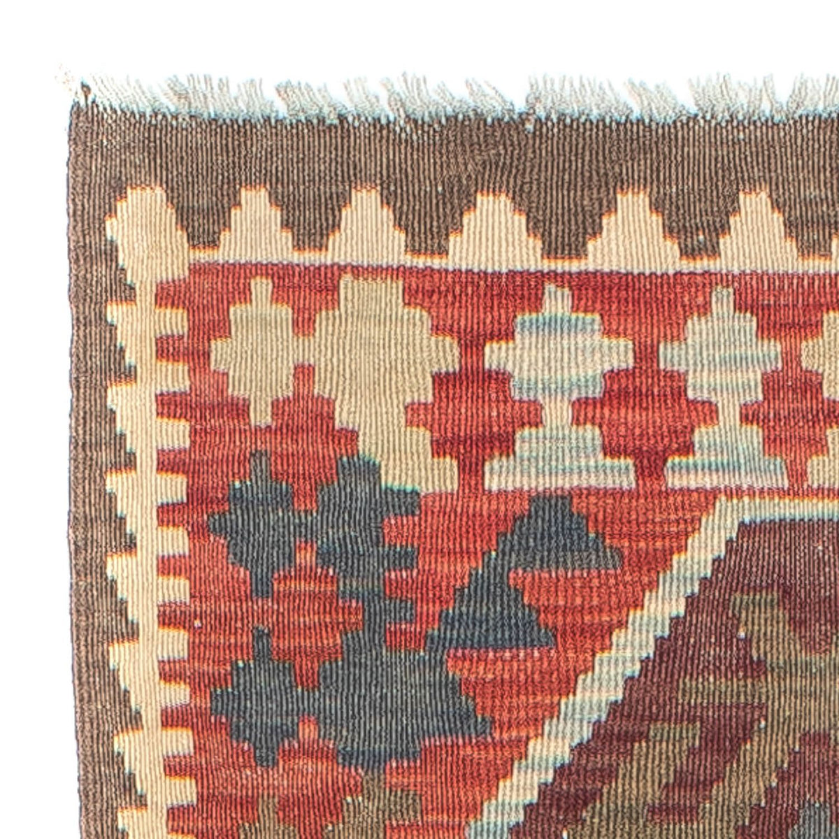 Biegacz Dywan Kelim - Splash - 288 x 73 cm - wielokolorowy