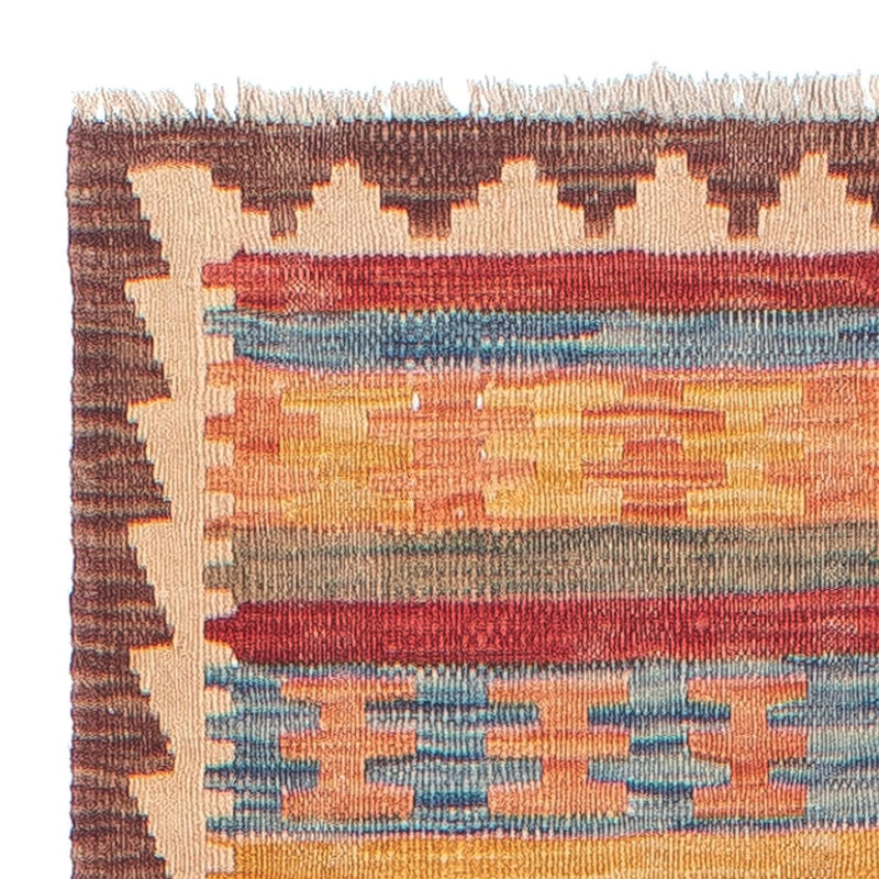 Biegacz Dywan Kelim - Splash - 288 x 69 cm - wielokolorowy