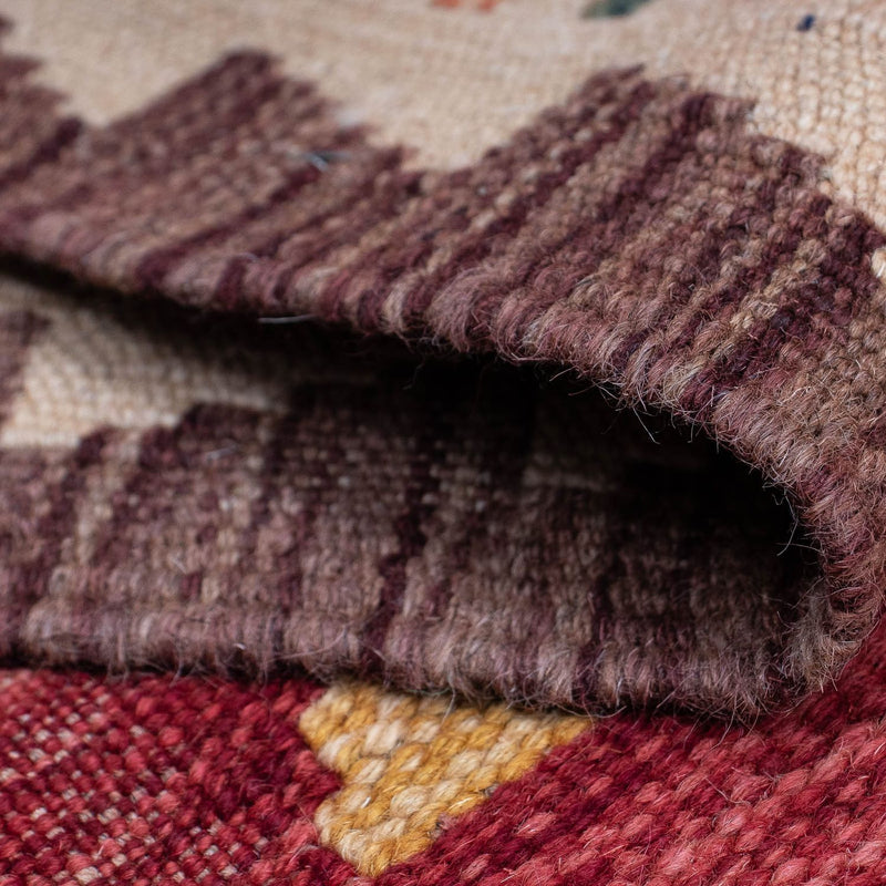 Biegacz Dywan Kelim - Splash - 288 x 69 cm - wielokolorowy