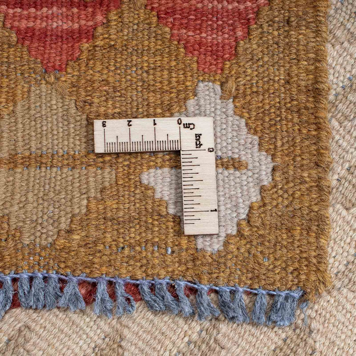 Biegacz Dywan Kelim - Splash - 298 x 80 cm - wielokolorowy