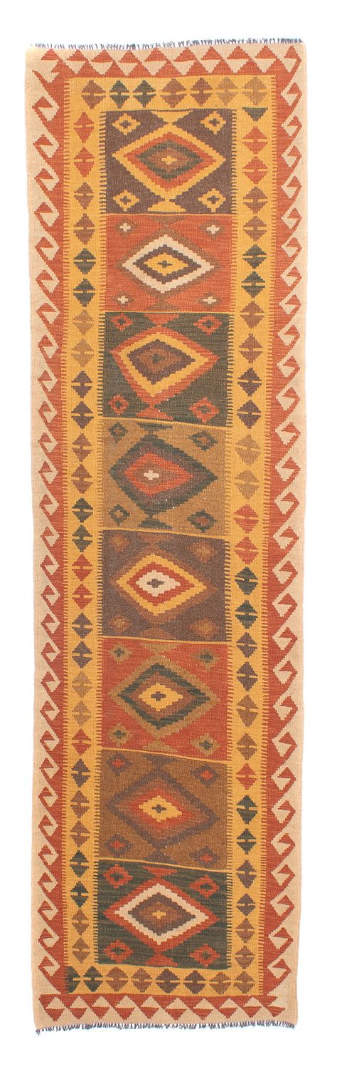 Biegacz Dywan Kelim - Splash - 297 x 79 cm - wielokolorowy