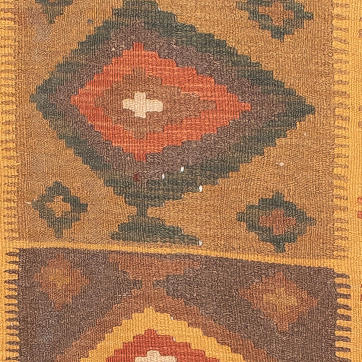 Biegacz Dywan Kelim - Splash - 297 x 79 cm - wielokolorowy