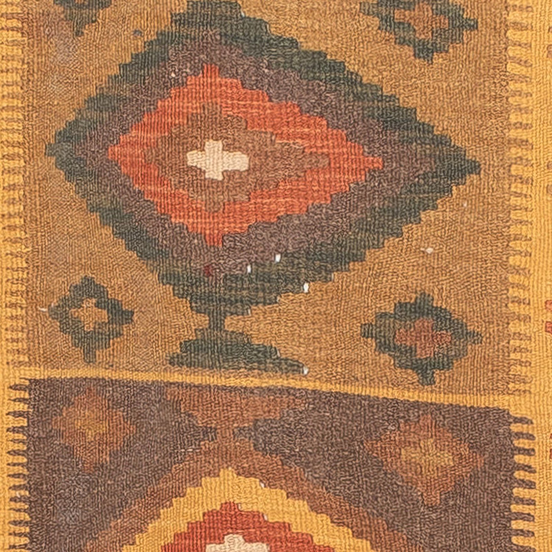 Biegacz Dywan Kelim - Splash - 297 x 79 cm - wielokolorowy