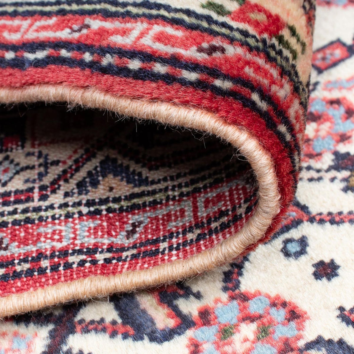 Biegacz Perski dywan - Nomadyczny - 195 x 78 cm - jasna czerwień