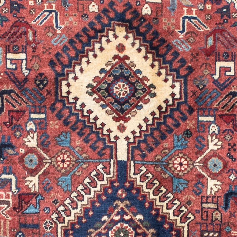 Biegacz Perski dywan - Nomadyczny - 196 x 65 cm - jasna czerwień