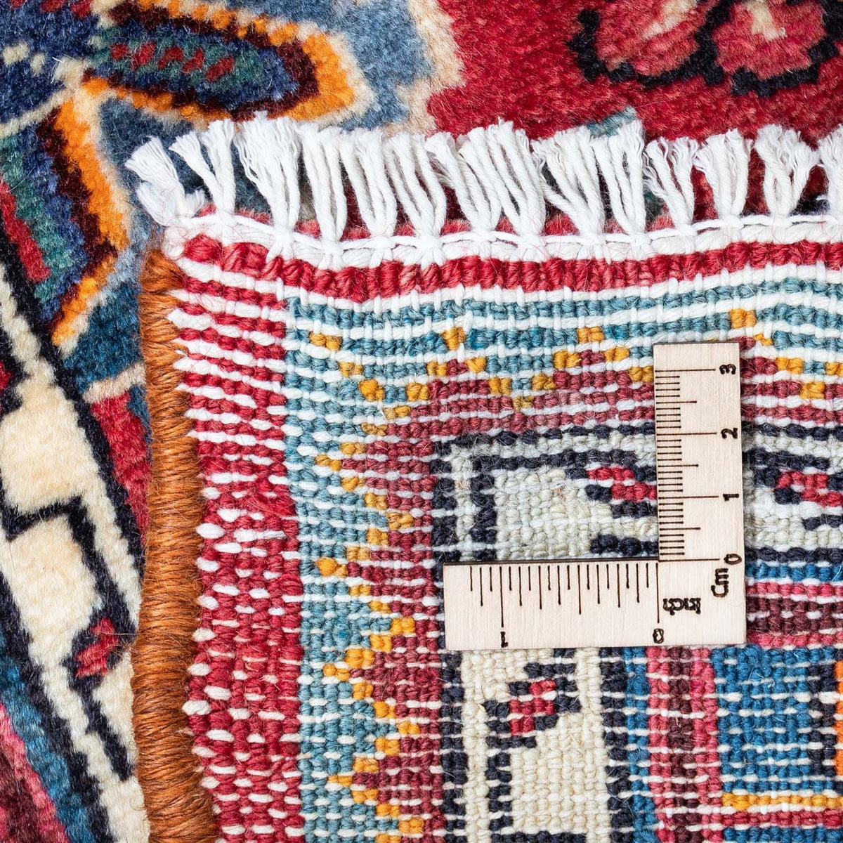 Perski dywan - Nomadyczny - 120 x 85 cm - czerwony