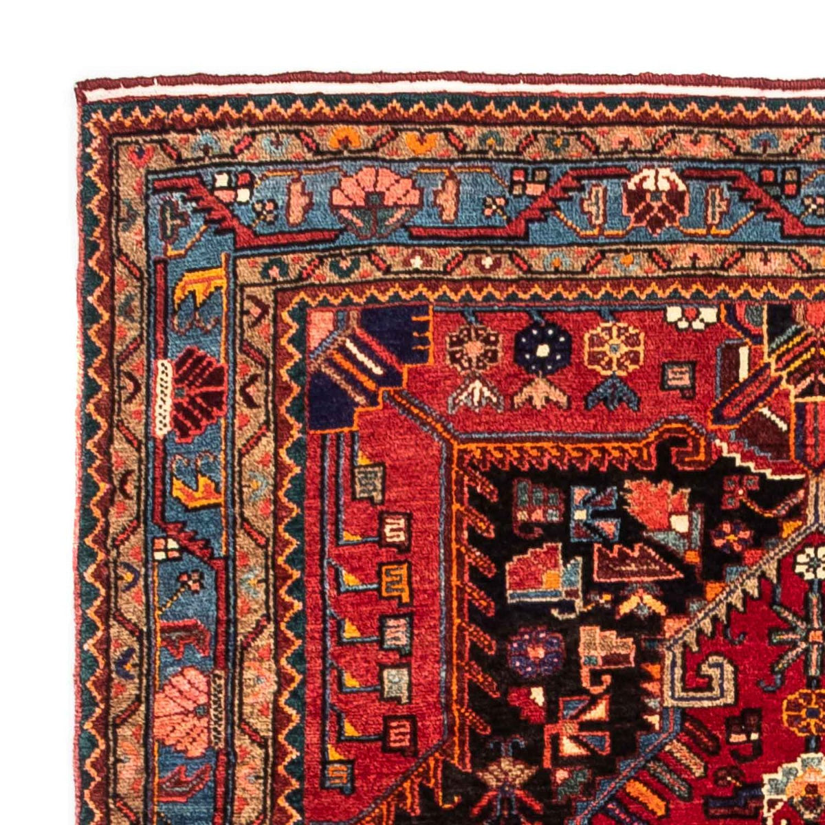 Perski dywan - Nomadyczny - 240 x 133 cm - ciemna czerwień