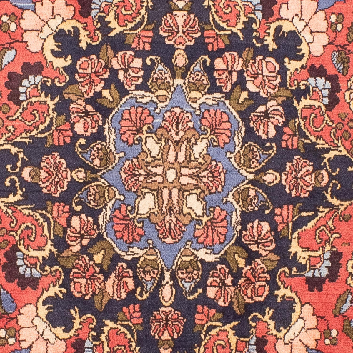 Perski dywan - Nomadyczny - 255 x 154 cm - jasna czerwień