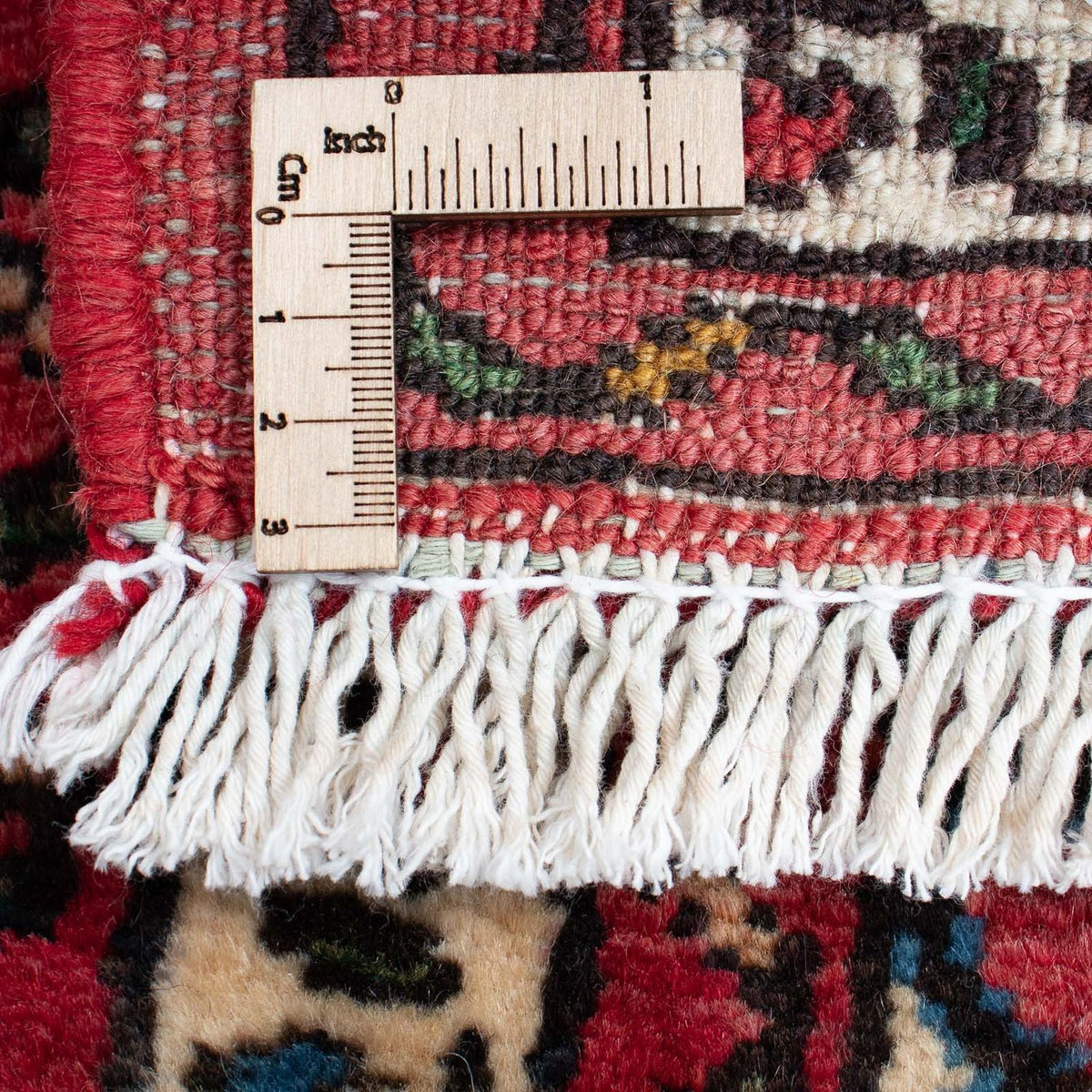 Perski dywan - Nomadyczny - 98 x 73 cm - ciemna czerwień