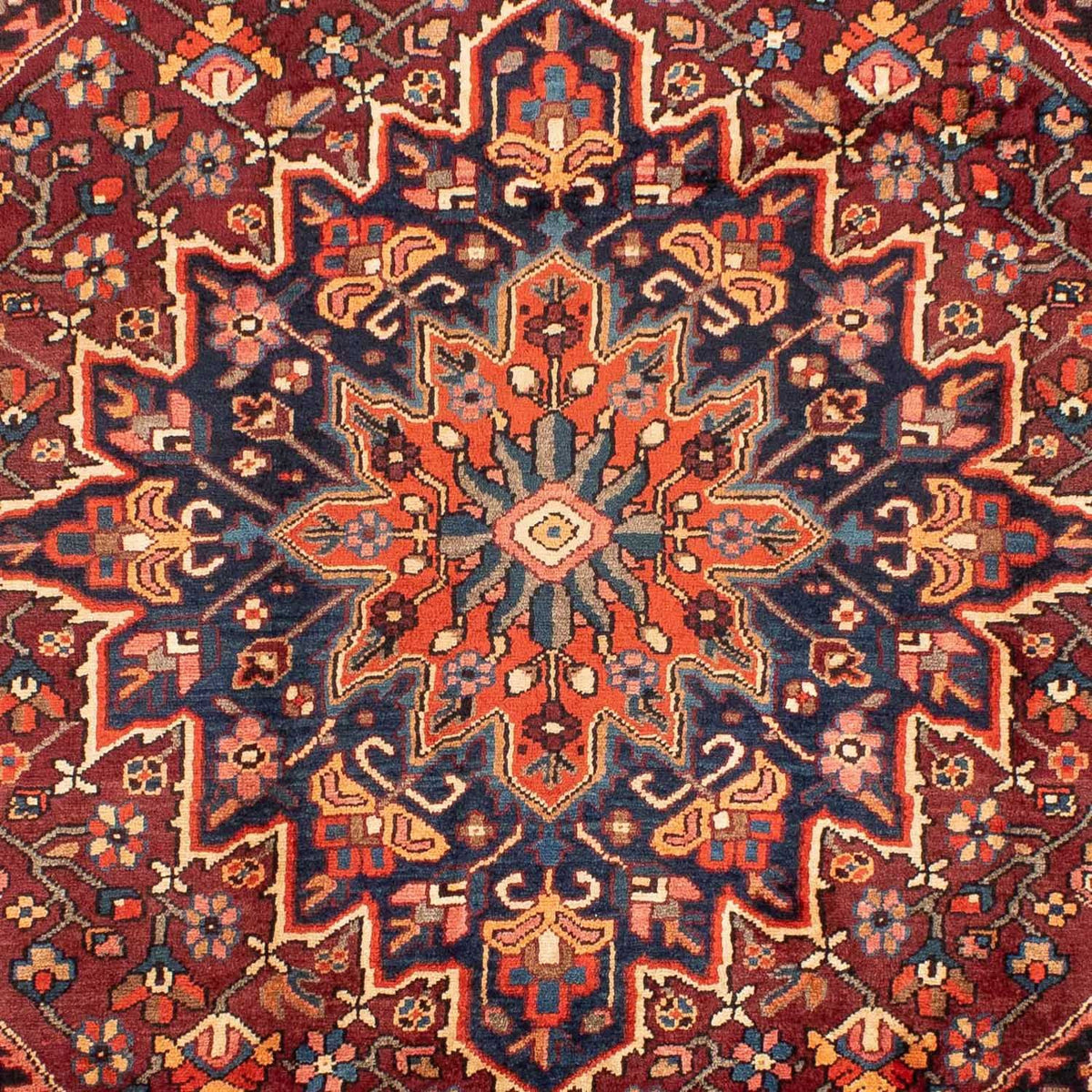 Perski dywan - Nomadyczny - 279 x 230 cm - jasna czerwień