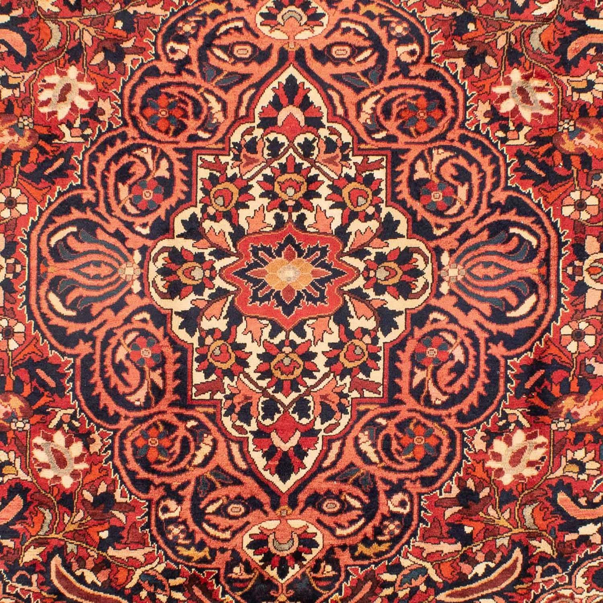 Perski dywan - Nomadyczny - 313 x 213 cm - czerwony