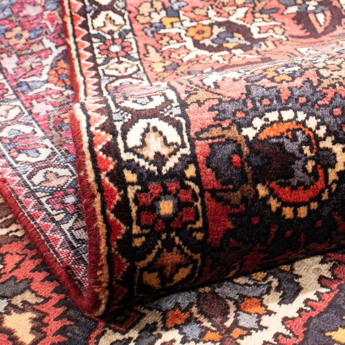 Perski dywan - Nomadyczny - 326 x 214 cm - czerwony