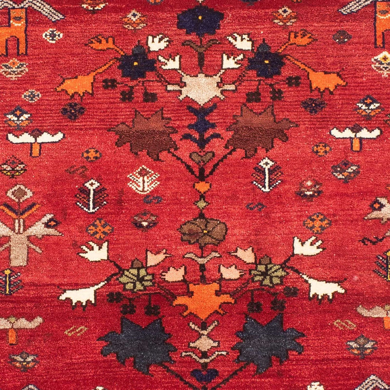 Perski dywan - Nomadyczny - 152 x 110 cm - ciemna czerwień