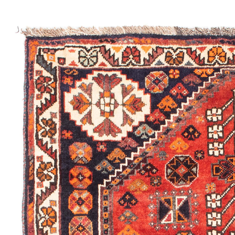 Perski dywan - Nomadyczny - 154 x 107 cm - czerwony