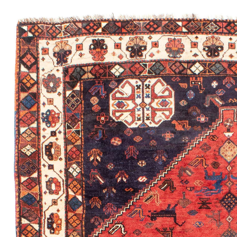 Perski dywan - Nomadyczny - 300 x 205 cm - ciemna czerwień