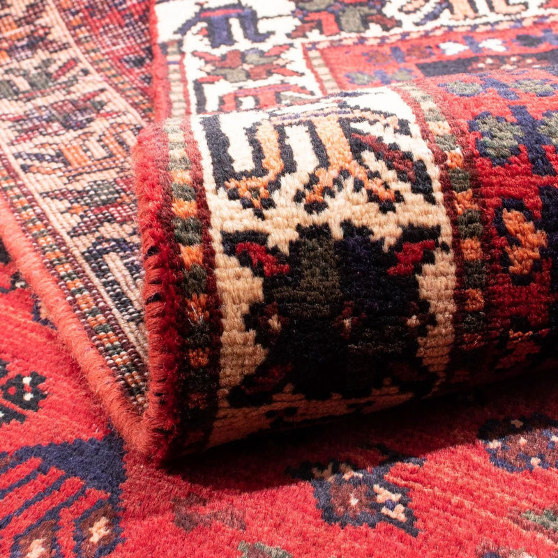 Perski dywan - Nomadyczny - 287 x 196 cm - ciemna czerwień