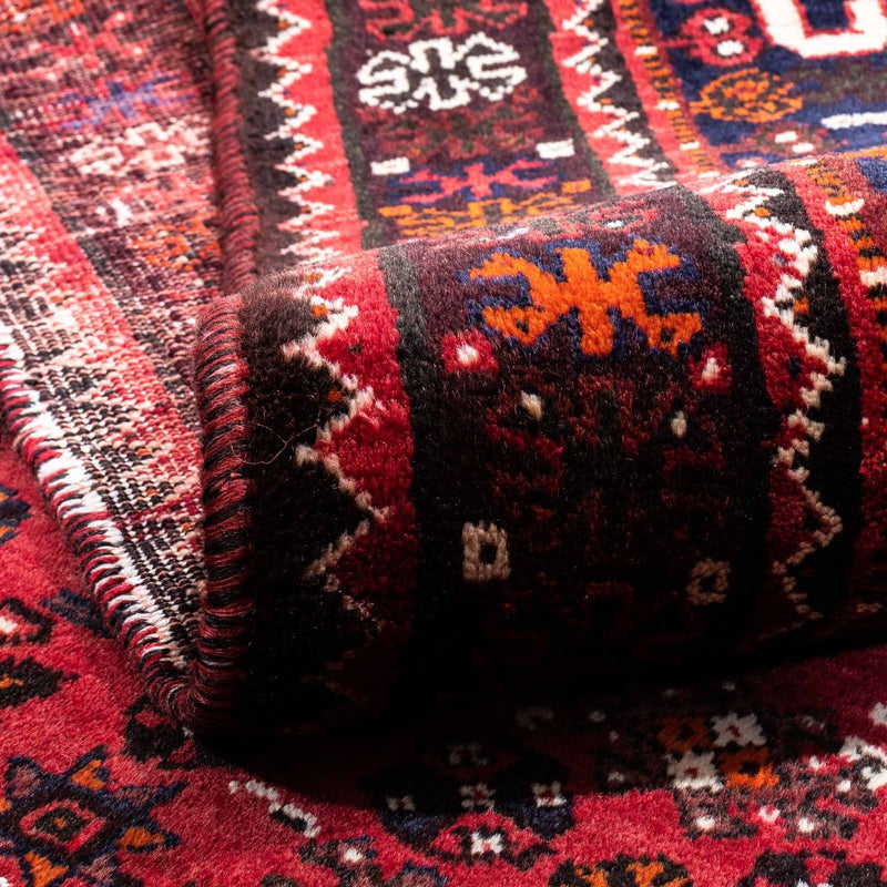 Perski dywan - Nomadyczny - 222 x 157 cm - ciemna czerwień