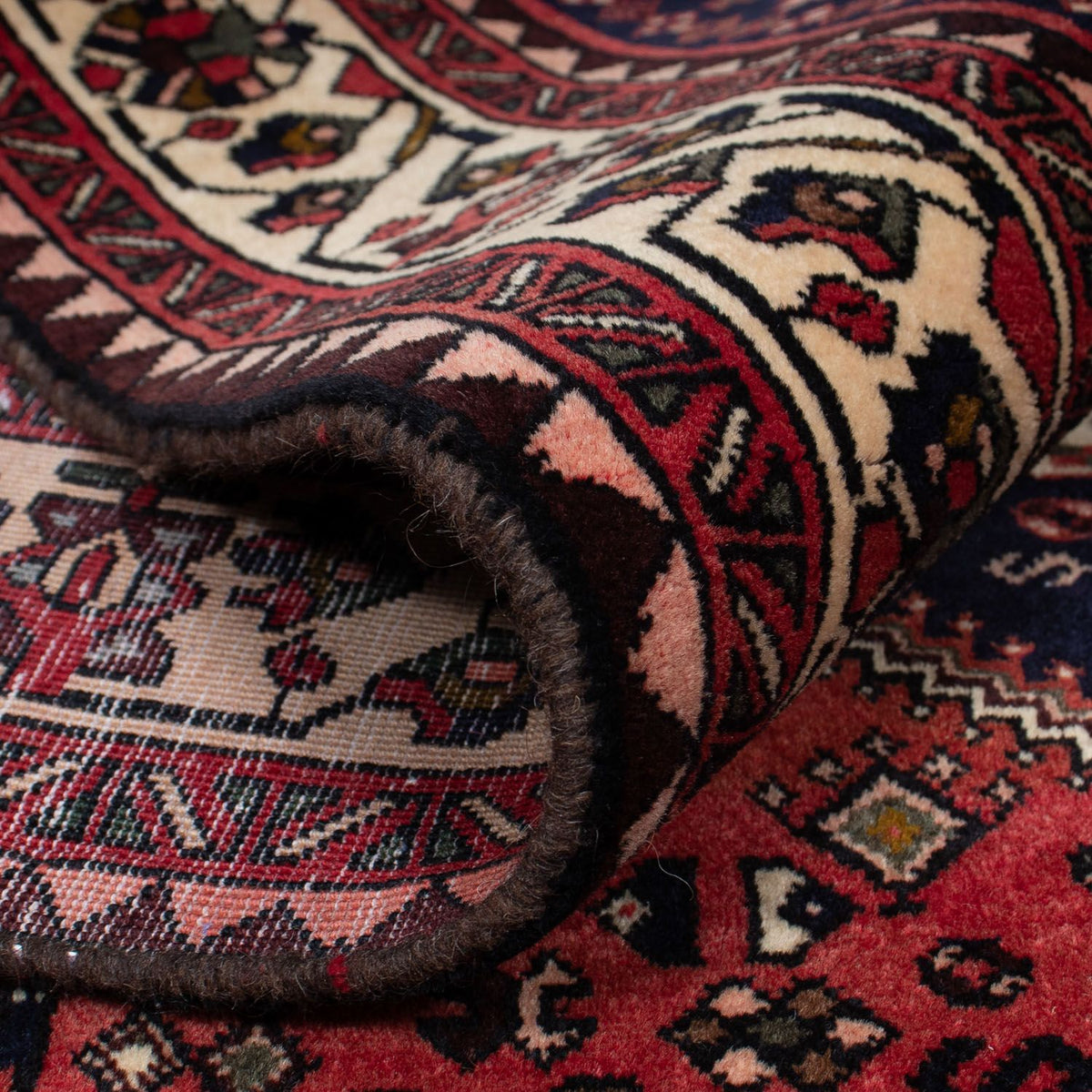 Perski dywan - Nomadyczny - 300 x 200 cm - ciemna czerwień