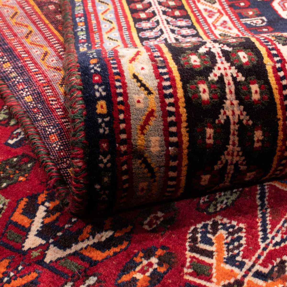 Perski dywan - Nomadyczny - 280 x 165 cm - czerwony