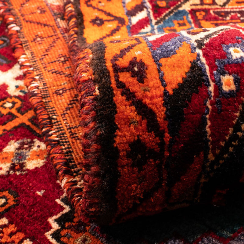 Perski dywan - Nomadyczny - 235 x 140 cm - ciemna czerwień