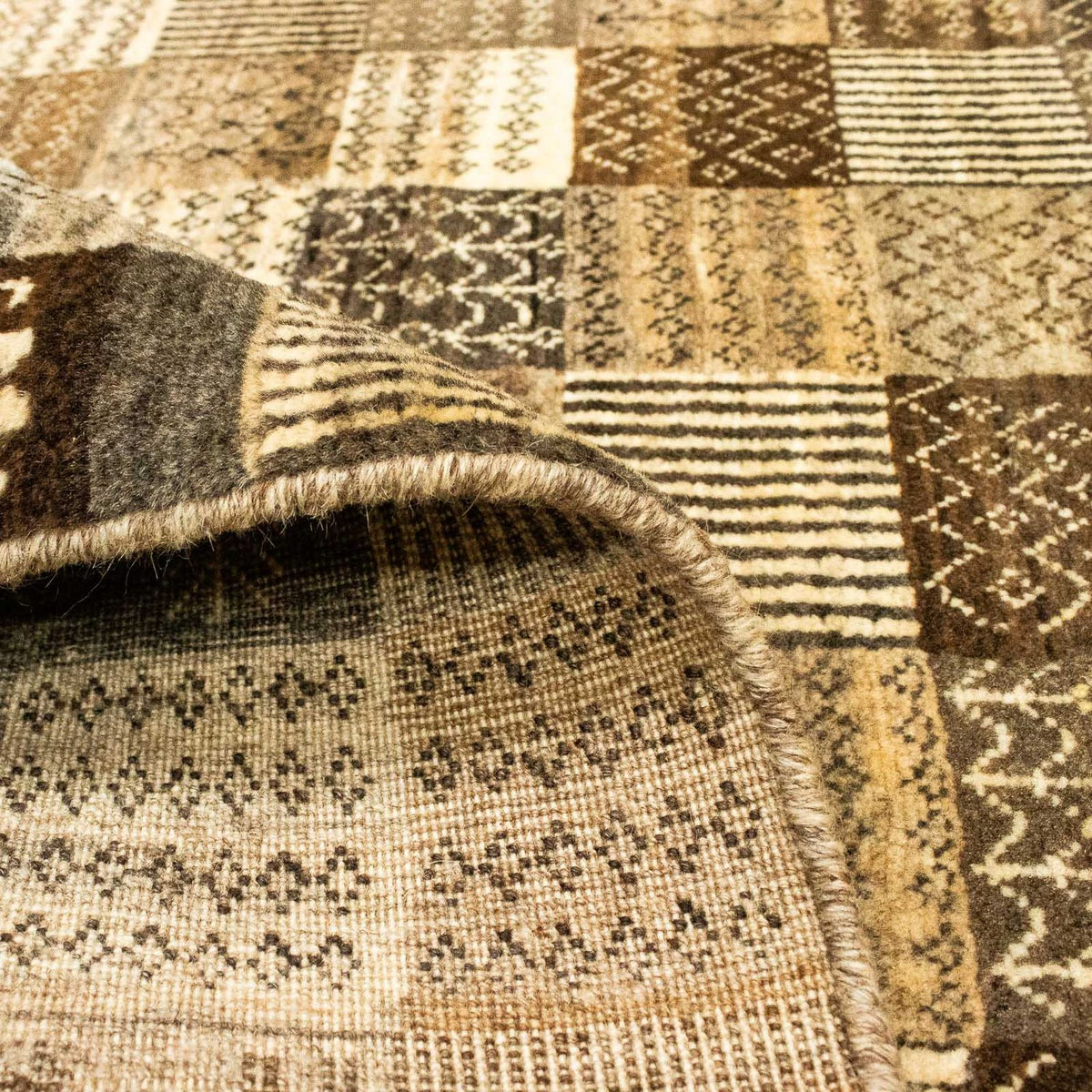 Dywan Gabbeh - Loribaft Perski - 142 x 100 cm - wielokolorowy