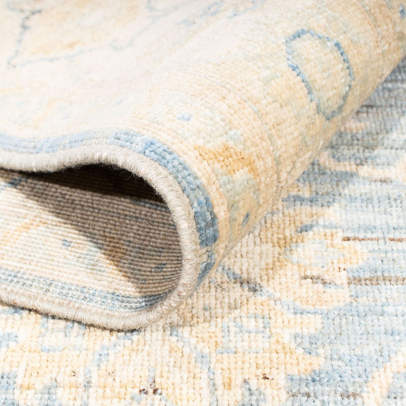 Dywan Zieglera - 206 x 153 cm - jasnoniebieski