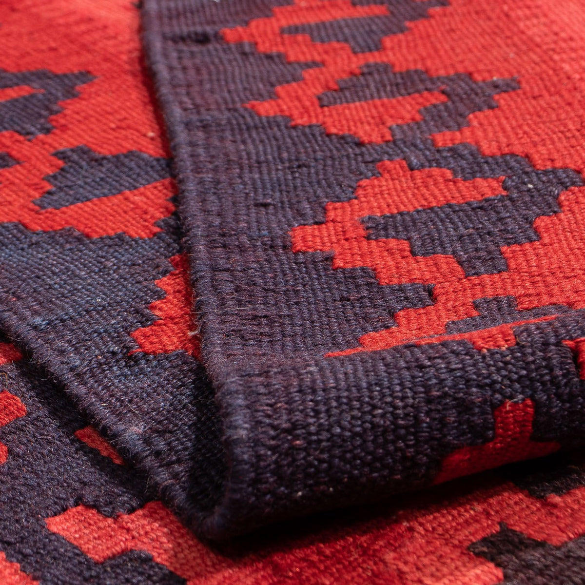 Dywan Kelim - Orientalny - 210 x 151 cm - czerwony