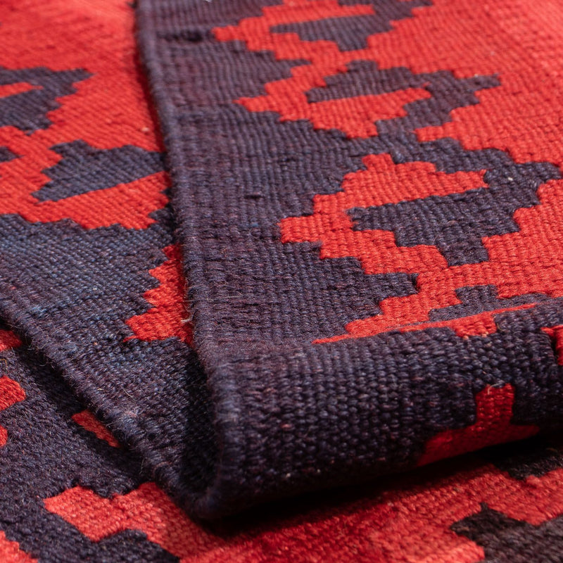 Dywan Kelim - Orientalny - 210 x 151 cm - czerwony