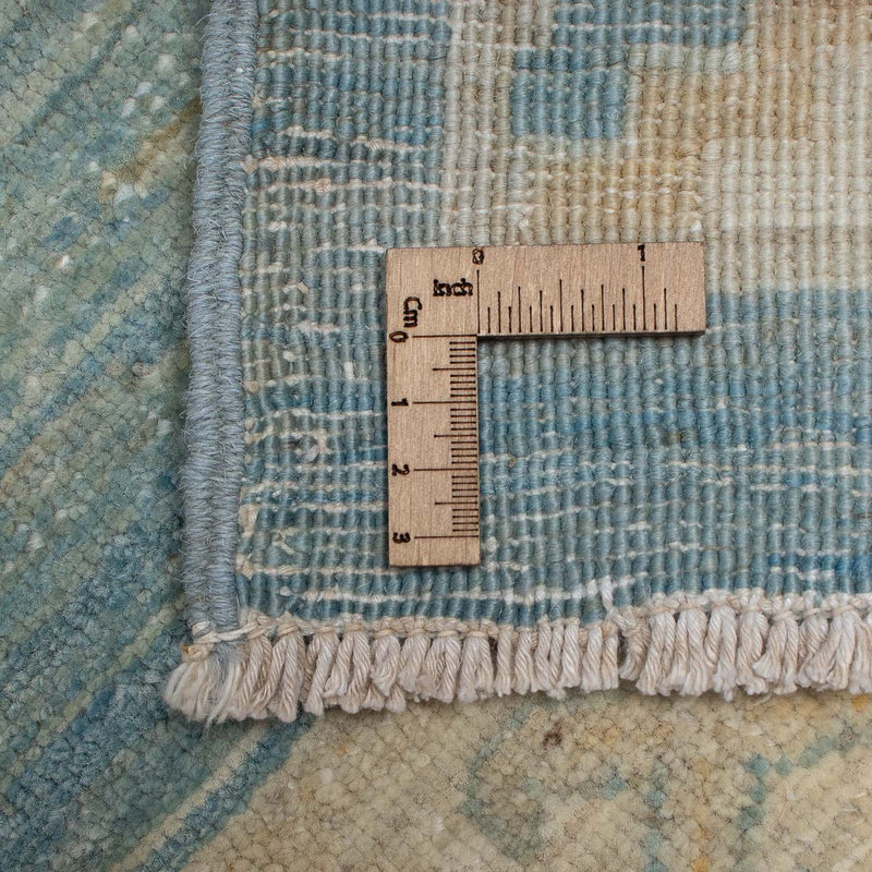 Dywan Zieglera - 297 x 241 cm - turkusowy