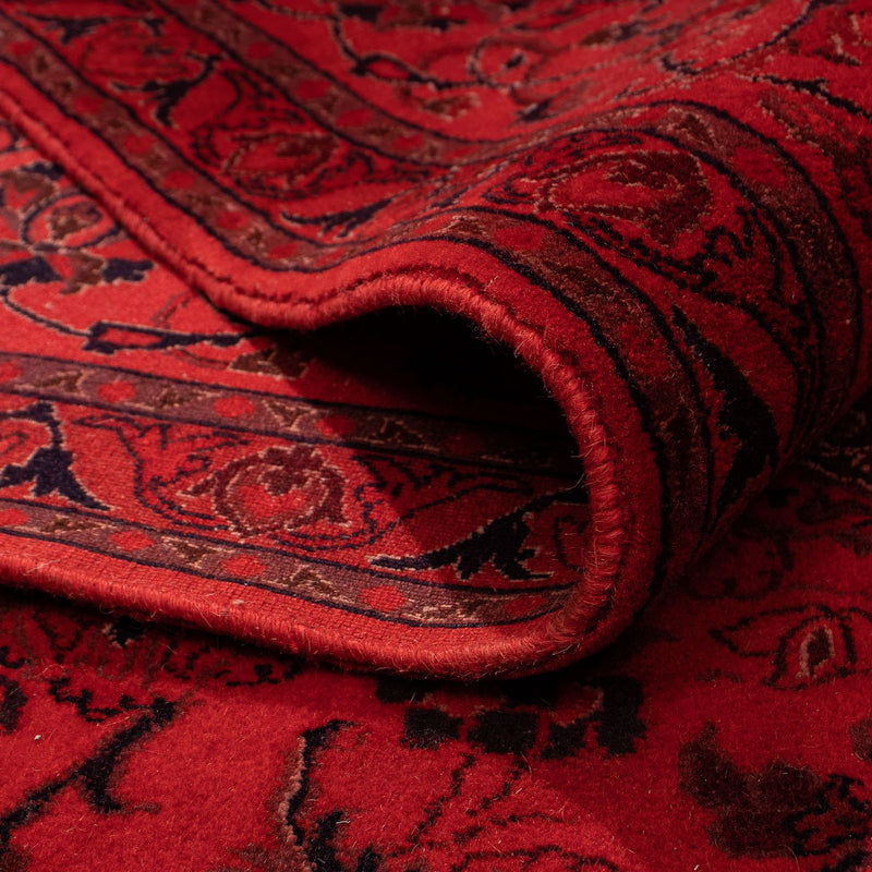 Dywan perski - Nain - 286 x 196 cm - ciemna czerwień